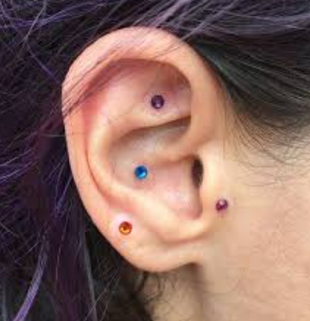 Swarovski Crystal 24K Gold Ear Acupuncture Auricular Seeds With Clear Tape Buy 24K Gold Ear