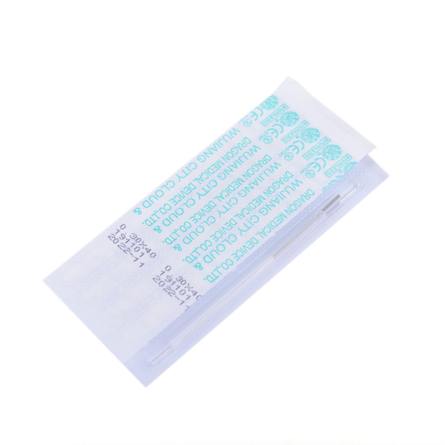 Korea Style Stainless Steel Wire Handle Acupuncture Needles (One Needle